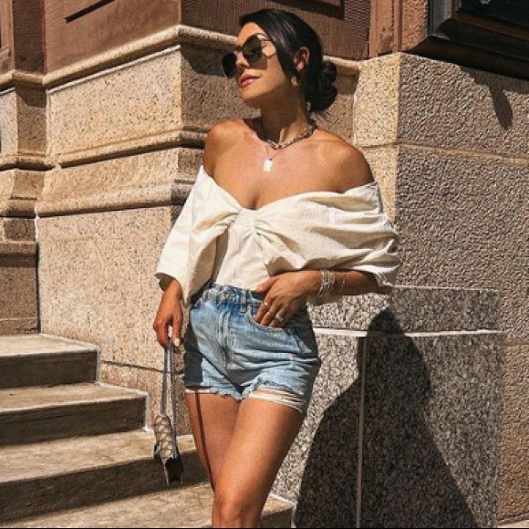 NWT Zara 2 Piece Multiposition Balloon Bodysuit and Voluminous Mini Skirt - Picture 13 of 16